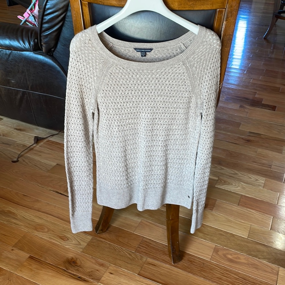 American Eagle open knit sweater